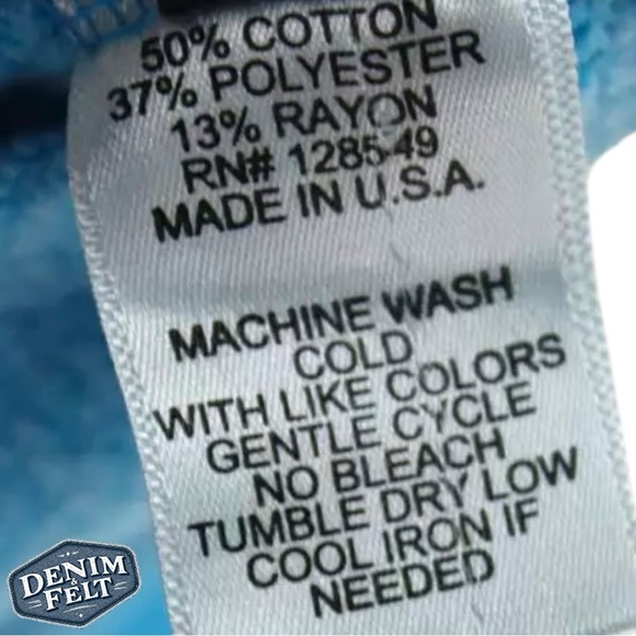 Aviator Nation Unisex Neon Blue Venice, CA Graphic Logo Hoodie/Pullover | EUC🩵 - Picture 13 of 13